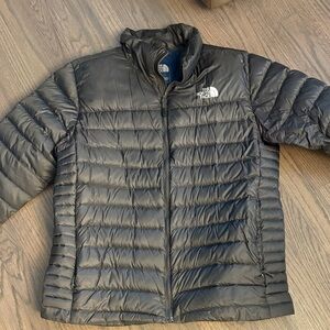 Men's North Face Thermoball Jacket charcoal gray size Large
